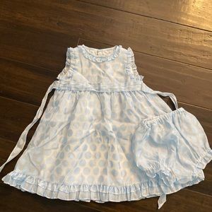 Luli & Me Baby Girl Dress with Diaper Cover